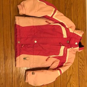 Girls Youth Spyder Jacket Size 6